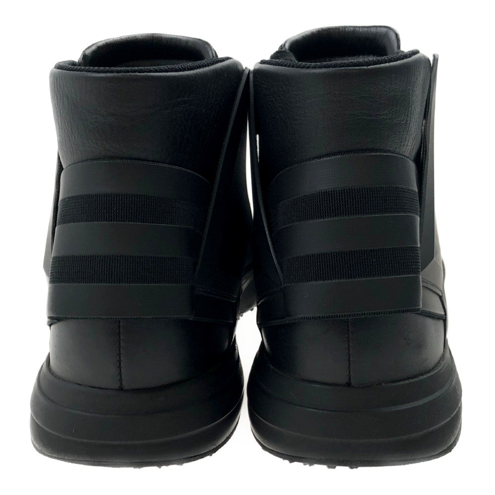 Yohji Yamamoto ヨウジヤマモト Y-3 ワイスリー CG3147 Bball Tech ハイカット レザー スニーカー ブラック系【中古】
