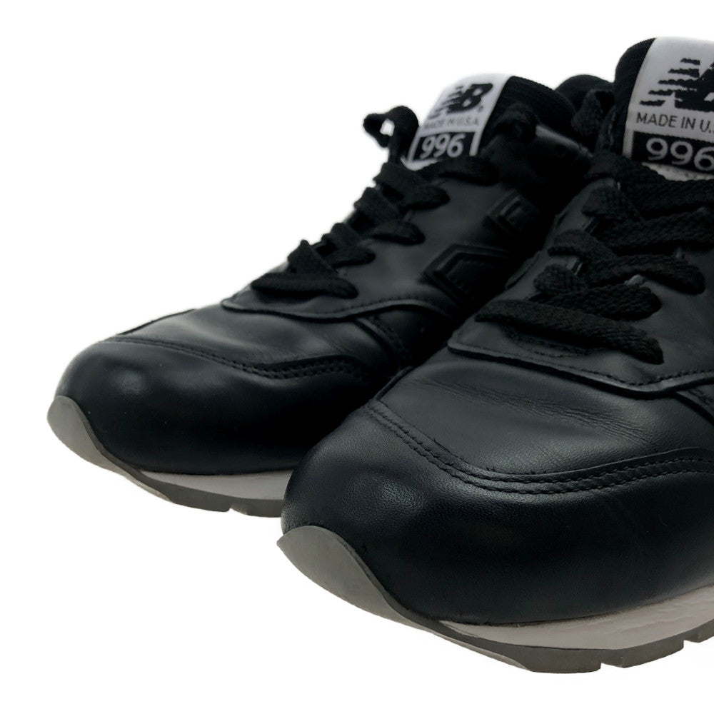NEW BALANCE ニューバランス M996MUA MADE IN U.S.A. スニーカー ブラック ブラック系【中古】