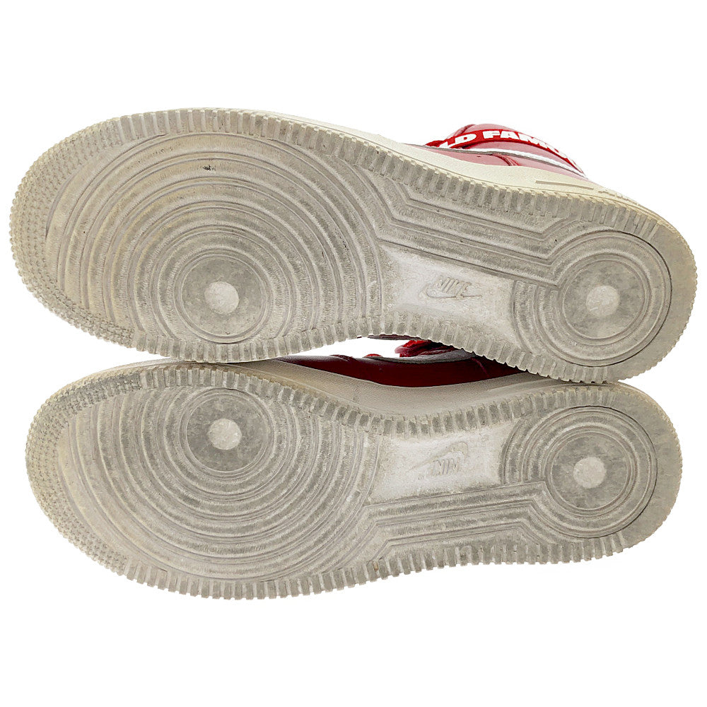 Supreme シュプリーム 14AW NIKE AIR FORCE 1 HIGH SUPREME SP ナイキ エアフォース  レッド系 26cm【中古】