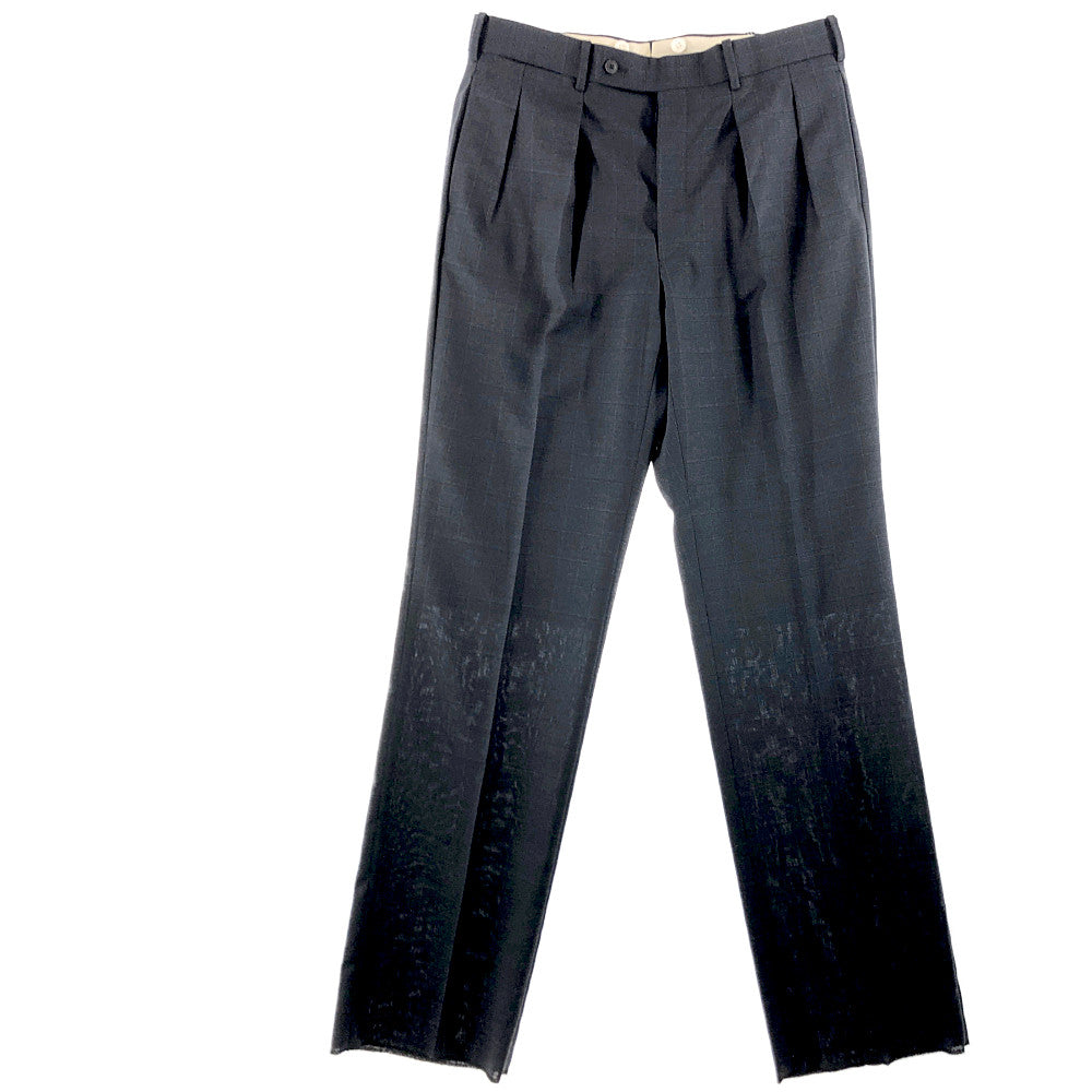 GLADHAND & Co. グラッドハンド TAILORED HARRY SUIT テーラード ハリー チェック ジャケット スラックス パンツ 2ピース セットアップ ダークグレー系 XL【美品】【中古】