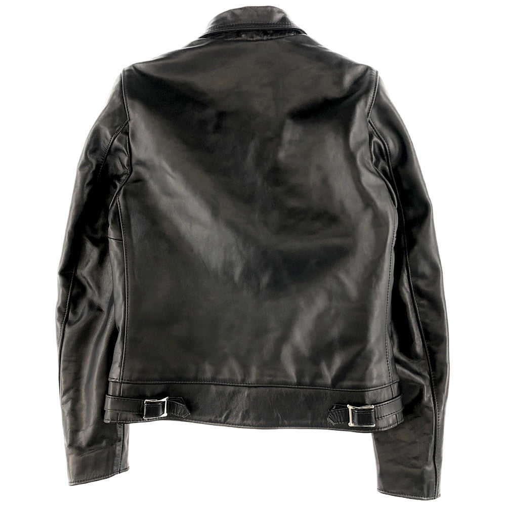 Lewis Leathers ルイスレザー DOMINATOR HORSEHIDE ドミネーター ホースハイド シングル レザー ライダース ジャケット ブラック系 32【中古】