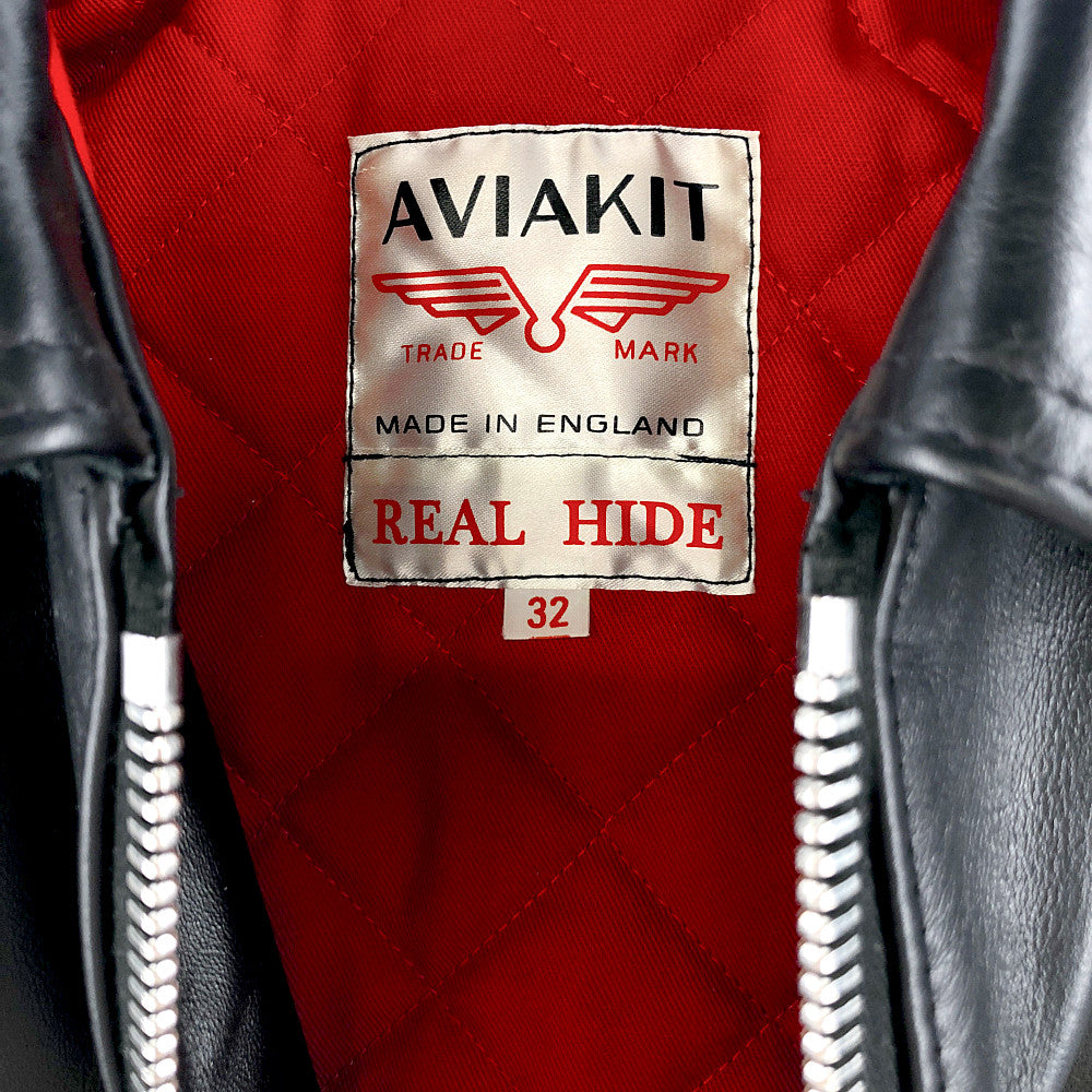Lewis Leathers ルイスレザー DOMINATOR HORSEHIDE ドミネーター ホースハイド シングル レザー ライダース ジャケット ブラック系 32【中古】