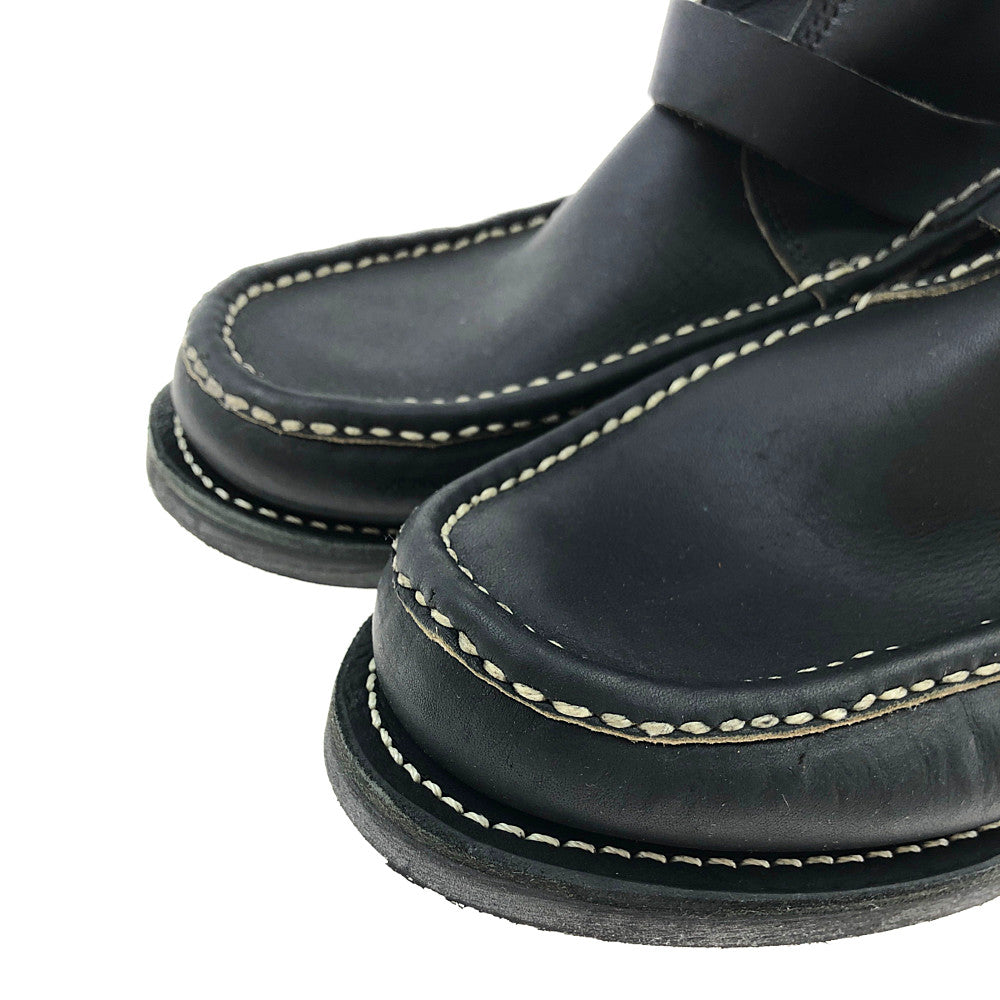 RUSSELL MOCCASIN ラッセルモカシン S210-GCB 2025 【訳難有】CAVALIER キャバリエ モカシン ブーツ ブラック系 8.5【中古】