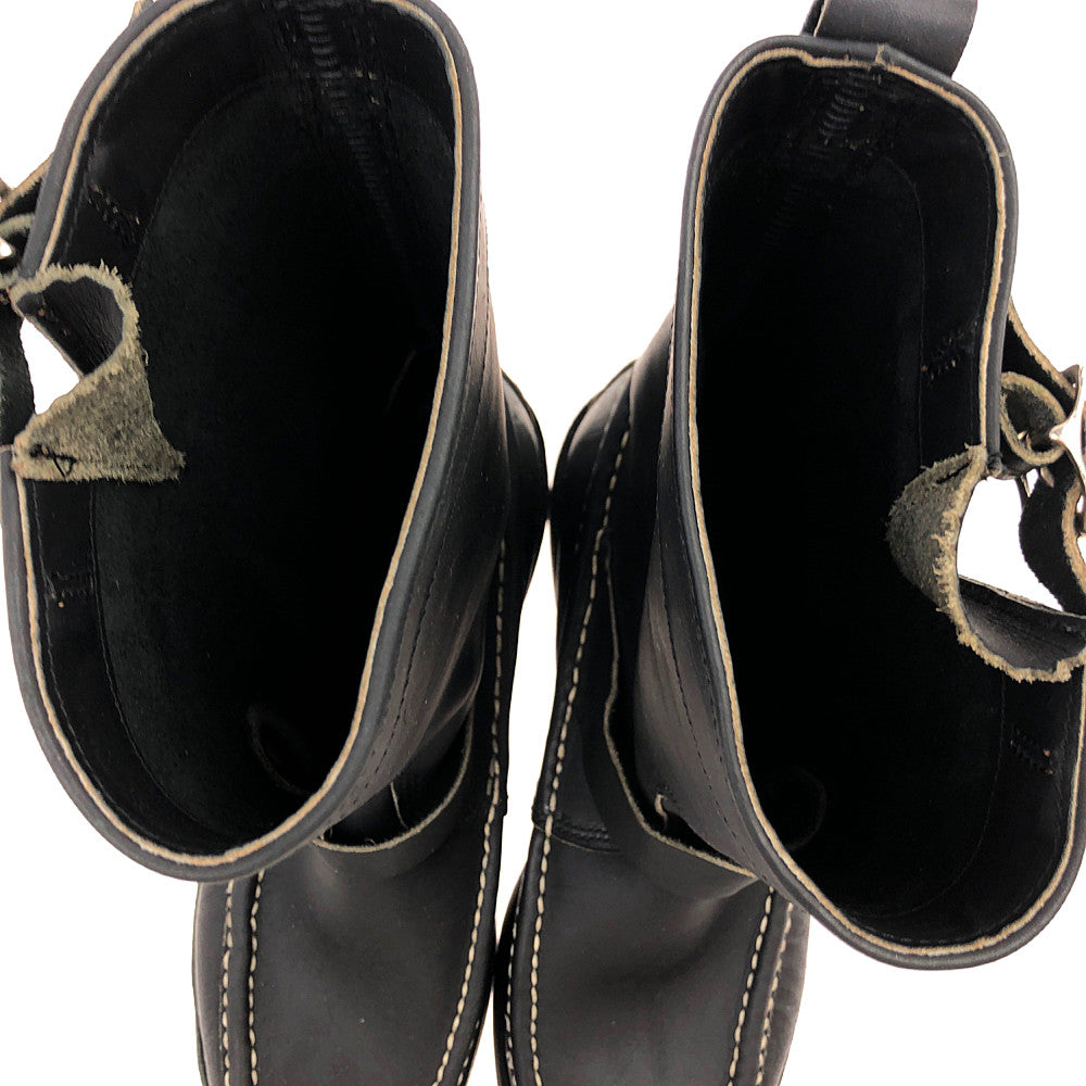 RUSSELL MOCCASIN ラッセルモカシン S210-GCB 2025 【訳難有】CAVALIER キャバリエ モカシン ブーツ ブラック系 8.5【中古】