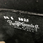 RUSSELL MOCCASIN ラッセルモカシン S210-GCB 2025 【訳難有】CAVALIER キャバリエ モカシン ブーツ ブラック系 8.5【中古】