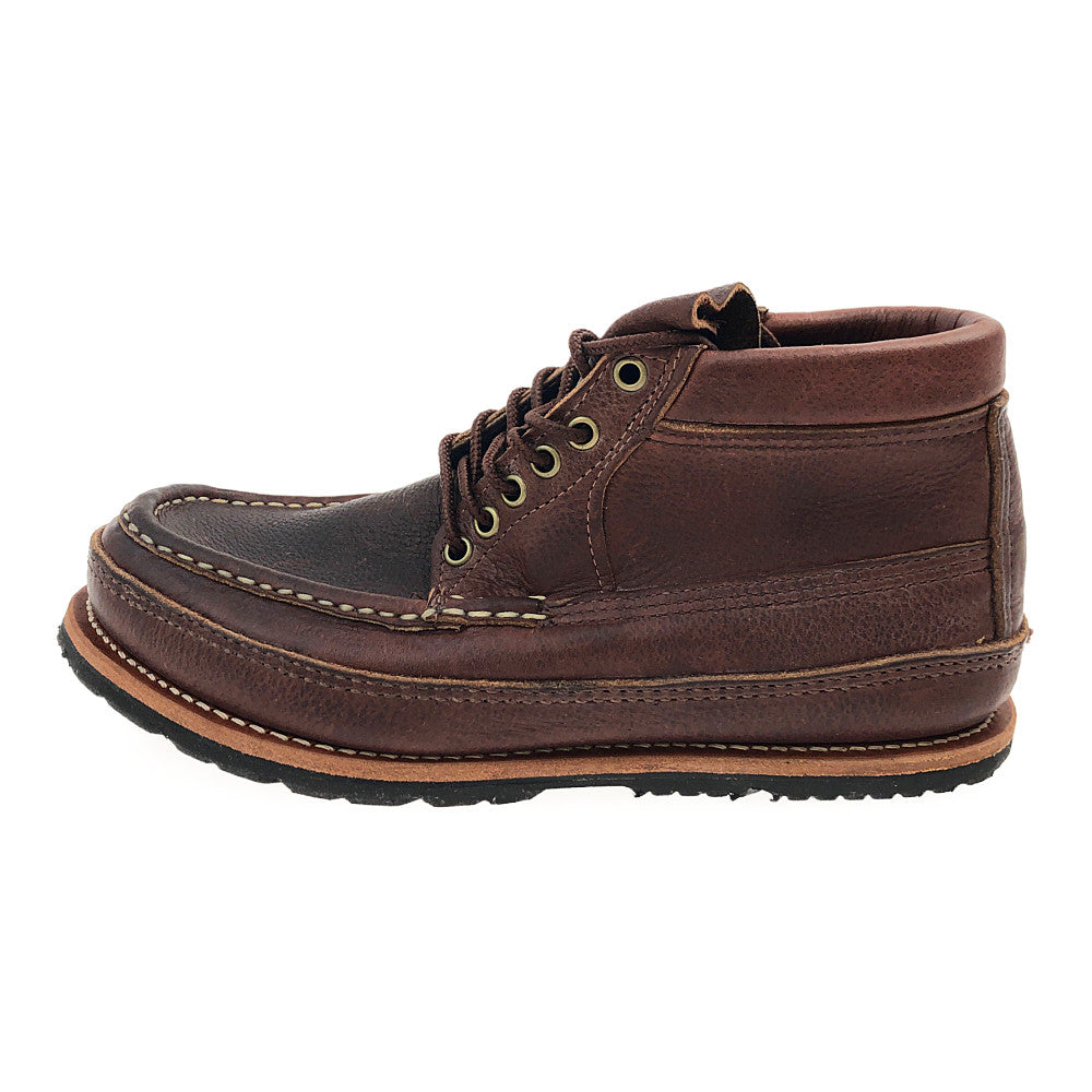 RUSSELL MOCCASIN ラッセルモカシン 11830 SPORTING CLAYS CHUKKA スポーティング クレイ チャッカ モカシン ブーツ ブラウン系 7 1/2【新古品】【未使用】【中古】