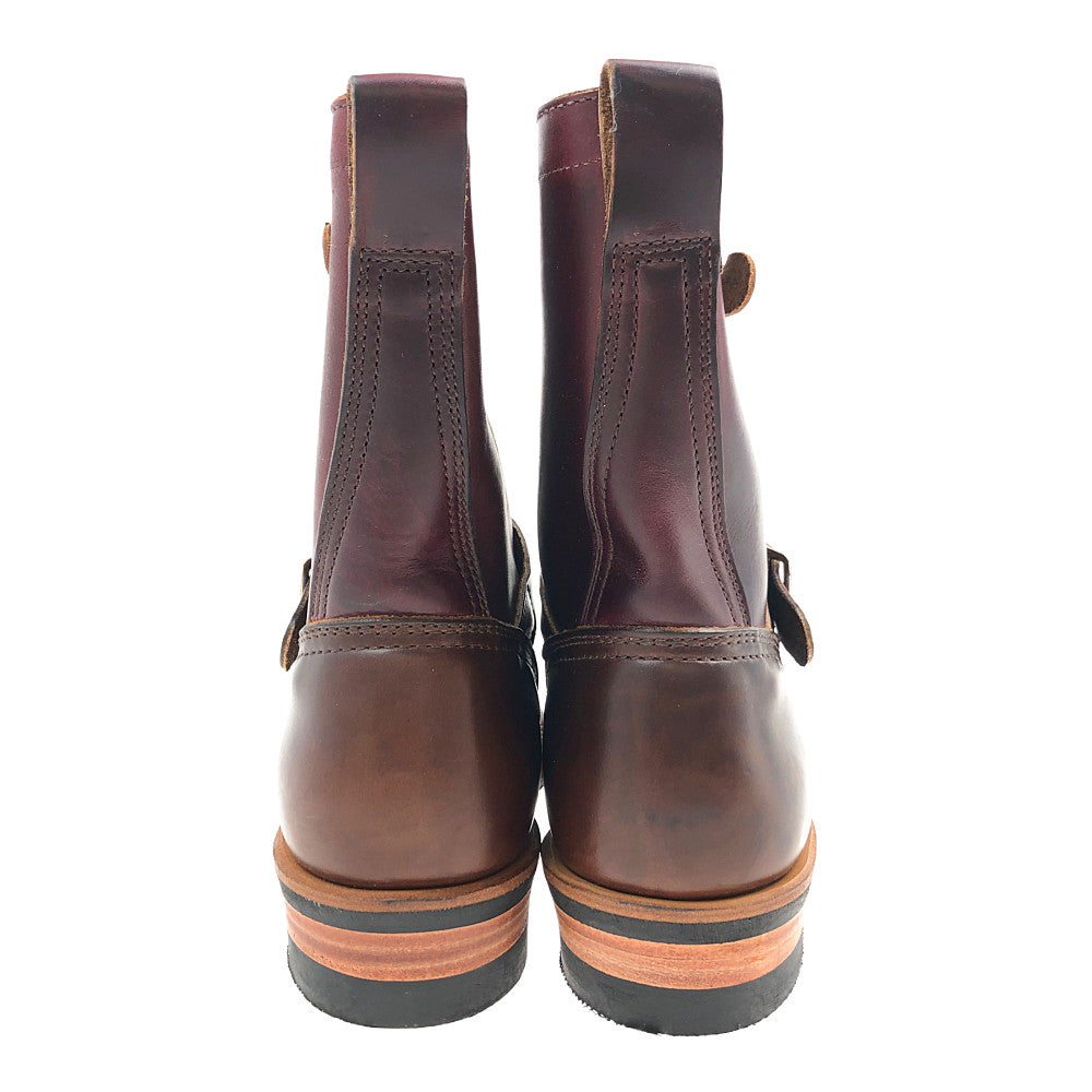 VIBERG ヴァイバーグ ENGINEER BOOT レザー エンジニア ブーツ ブラウン系 8【極上美品】【中古】