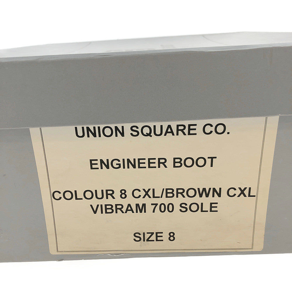 VIBERG ヴァイバーグ ENGINEER BOOT レザー エンジニア ブーツ ブラウン系 8【極上美品】【中古】