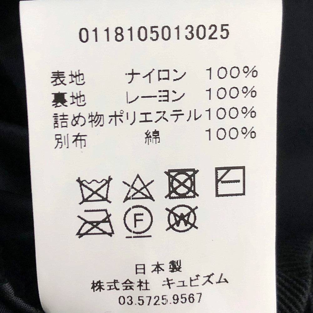 VISVIM ビズビム 18SS 0118105013025  IRIS LINER JKT アイリス ライナージャケット 中綿 ブルゾン リバーシブル ブラック系 1【中古】
