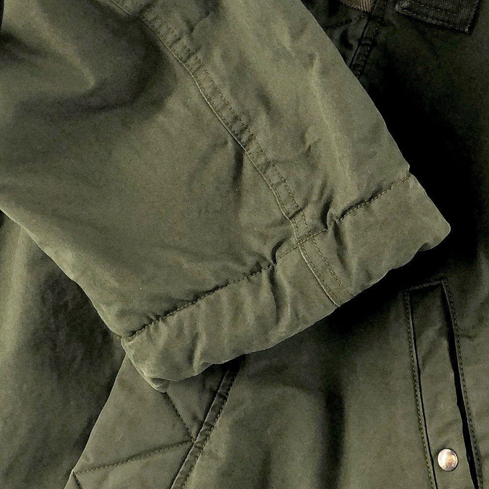 VISVIM ビズビム 20AW 0120205013016 SANJURO KIMONO JKT サンジュウロウ ノーカラー ジャケット カーキ系 2【中古】