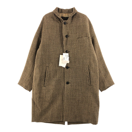 VISVIM ビズビム 21AW 0121205013011 HAMMONS COAT (TWEED) ハモンズ ツイード ウール チェスター コート ブラウン系【極上美品】【中古】