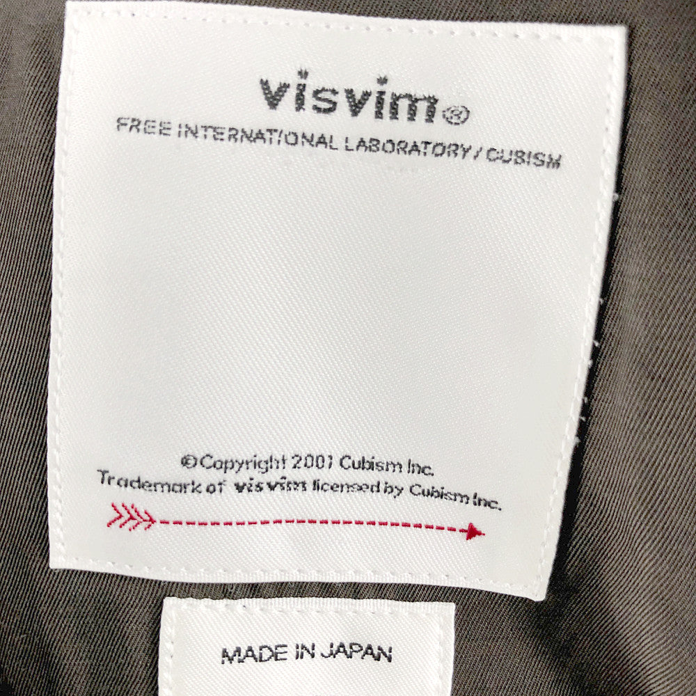 VISVIM ビズビム 21AW 0121205013011 HAMMONS COAT (TWEED) ハモンズ ツイード ウール チェスター コート ブラウン系【極上美品】【中古】