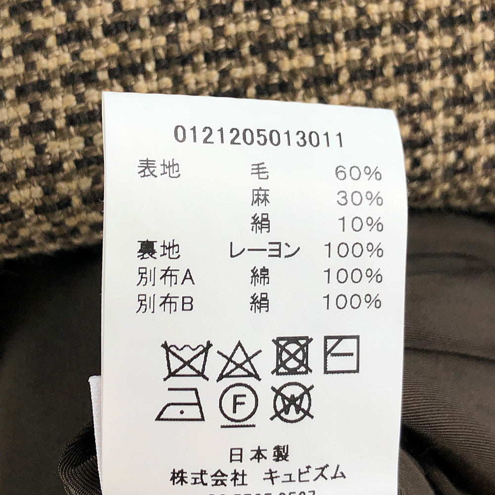 VISVIM ビズビム 21AW 0121205013011 HAMMONS COAT (TWEED) ハモンズ ツイード ウール チェスター コート ブラウン系【極上美品】【中古】