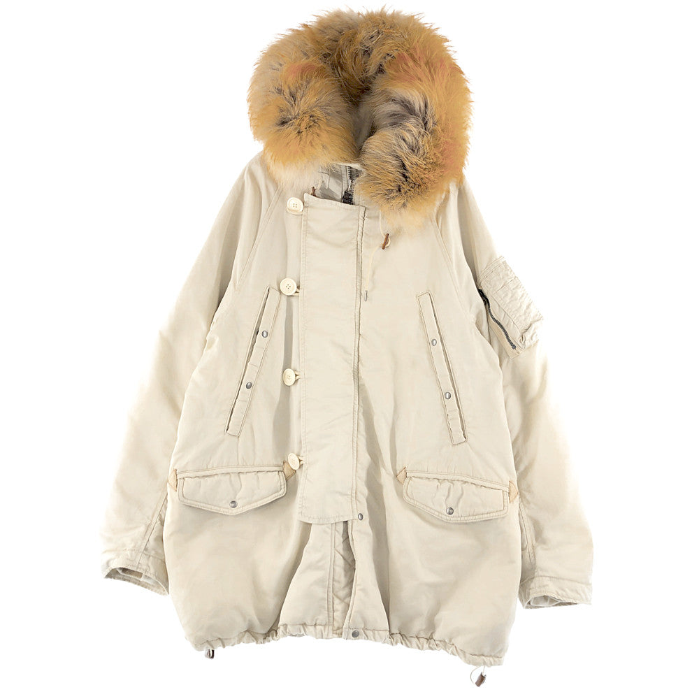 VISVIM ビズビム 18AW 0118205013010 VALDEZ COAT WOOL PILE バルデスコート ジャケット  ホワイト系【中古】