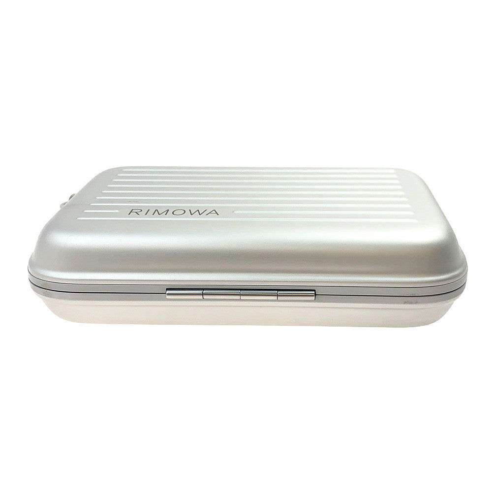 RIMOWA リモワ PARSONAL 2WAY パーソナル ハンド クラッチ ショルダー バッグ シルバー系【新古品】【未使用】【中古】