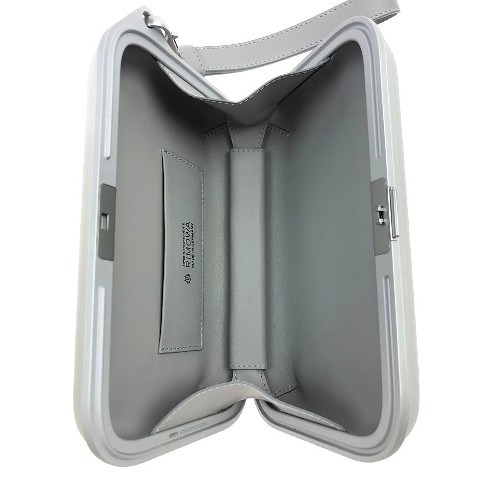 RIMOWA リモワ PARSONAL 2WAY パーソナル ハンド クラッチ ショルダー バッグ シルバー系【新古品】【未使用】【中古】