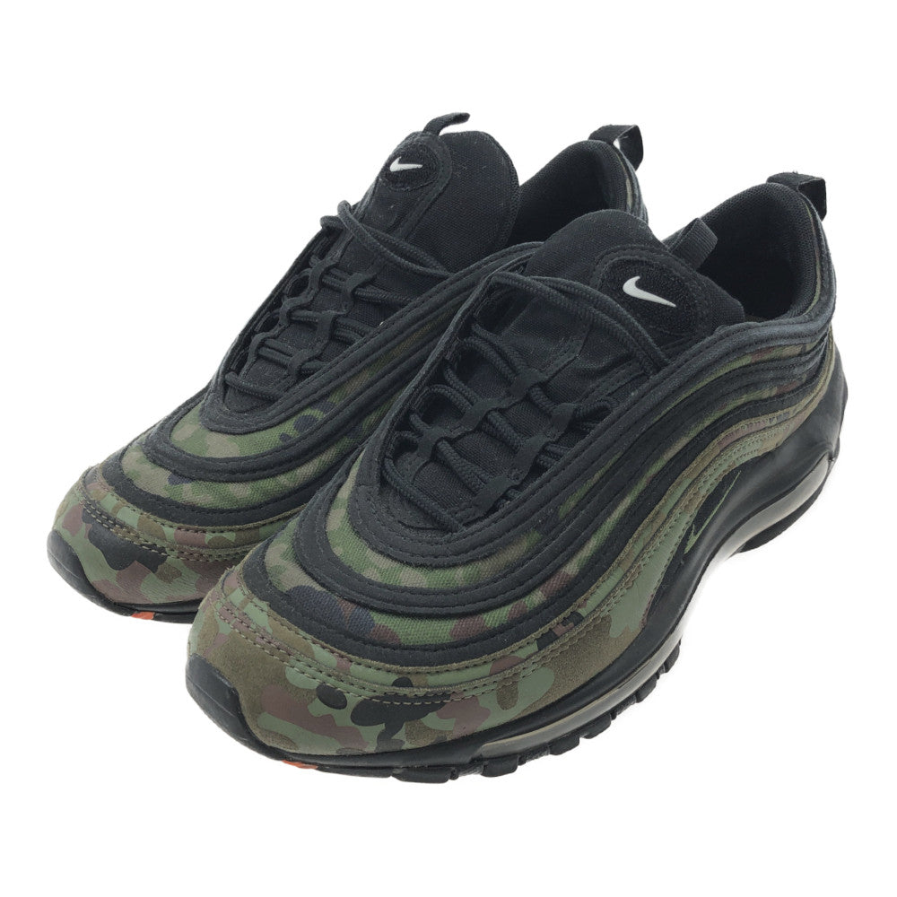 NIKE ナイキ AJ2614-203 AIR MAX 97 PREMIUM QS エアマックス 97 プレミアム クイックストライク ジャパンカモ スニーカー ブラック系 オリーブ系 27.5cm【中古】