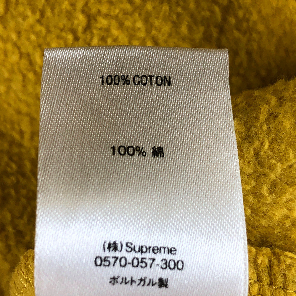 Supreme シュプリーム 18AW Chainstitch Hooded Sweatshirt チェーンステッチ フーデッド スウェット パーカー からし色系 XL【中古】