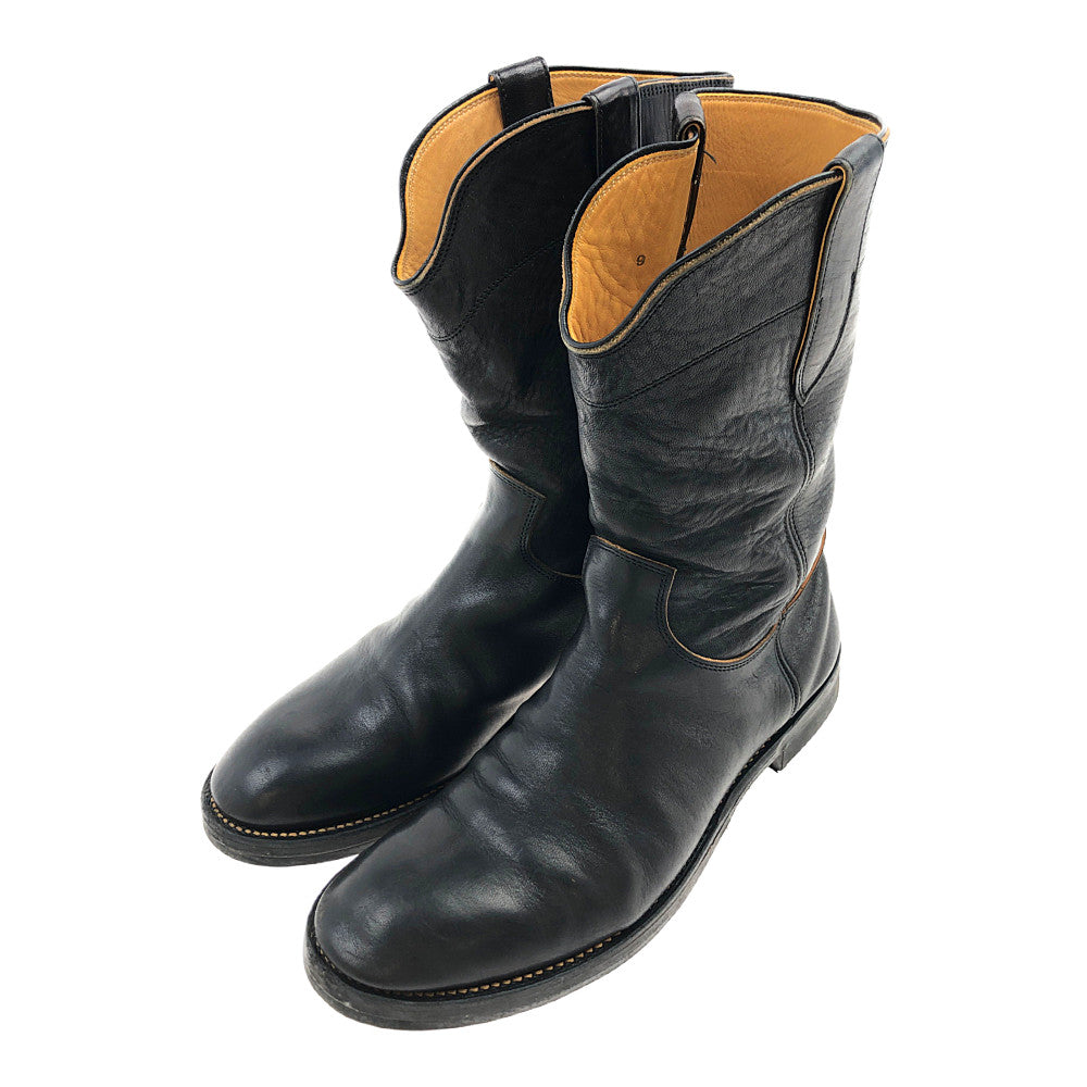デュオフォード MAKERS Duoford Roper Boots LOTUS メイカーズ デュオフォード ロータス ローパーブーツ ブラック系 9【中古】