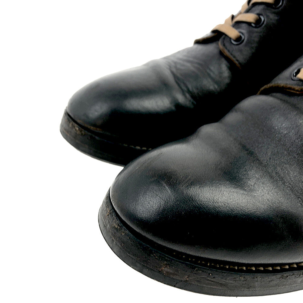 デュオフォード MAKERS Duoford BECK メイカーズ デュオフォード ベック ホースハイド レースアップ ブーツ ブラック系 9【中古】