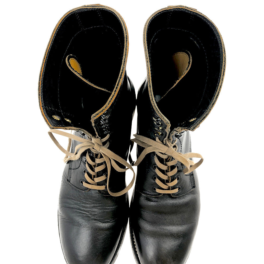 デュオフォード MAKERS Duoford BECK メイカーズ デュオフォード ベック ホースハイド レースアップ ブーツ ブラック系 9【中古】