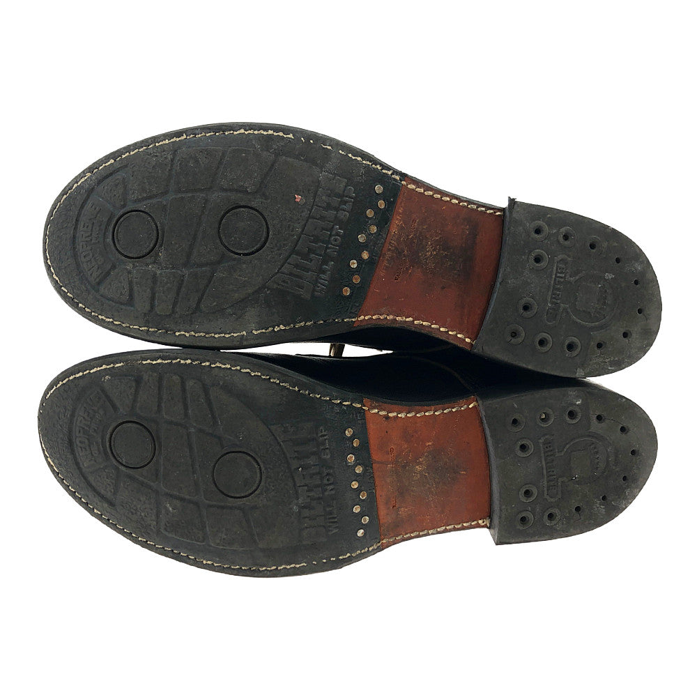 デュオフォード MAKERS Duoford BECK メイカーズ デュオフォード ベック ホースハイド レースアップ ブーツ ブラック系 9【中古】