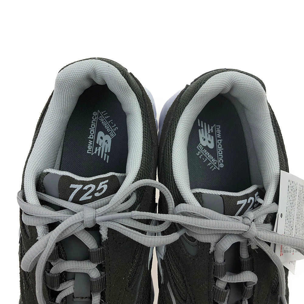 NEW BALANCE ニューバランス ML725H スエード ローカット スニーカー ブラウン系 US9【新古品】【未使用】【中古】