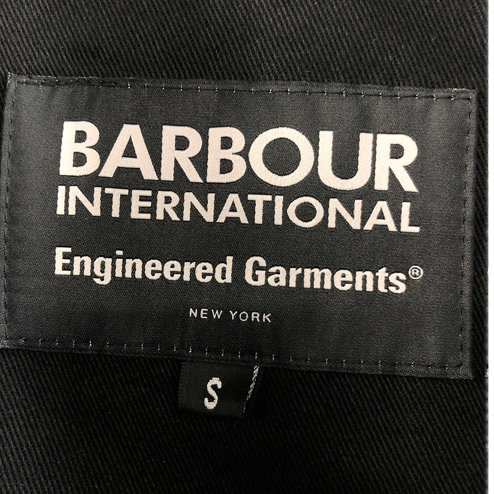 Engineered Garments エンジニアードガーメンツ 2102085 barbour バブアー B.Intl Lincoln Wax リンカーン ワックス ジャケット ブラック系 S【美品】【中古】