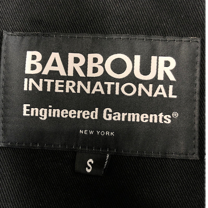 Engineered Garments エンジニアードガーメンツ 2102085 barbour バブアー B.Intl Lincoln Wax リンカーン ワックス ジャケット ブラック系 S【美品】【中古】