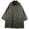 Barbour バブアー 2102448 × KAPTAIN SUNSHINE 3/4 coat キャプテンサンシャイン オイルド コート オリーブ系 36【中古】