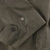 Barbour バブアー 2102448 × KAPTAIN SUNSHINE 3/4 coat キャプテンサンシャイン オイルド コート オリーブ系 36【中古】
