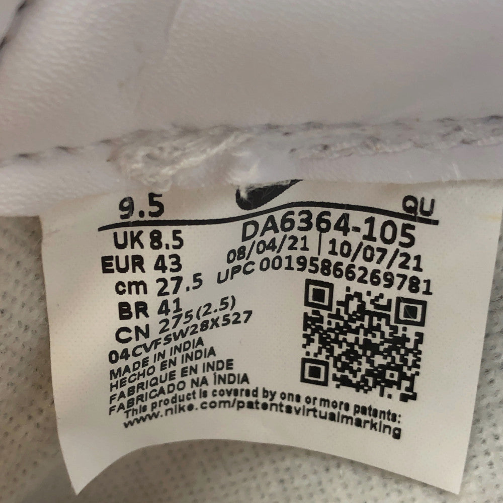 NIKE ナイキ DA6364-105 BLAZER LOW 77 VNTG ブレーザーロー ヴィンテージ ホワイト系 US9.5(27.5cm )【中古】