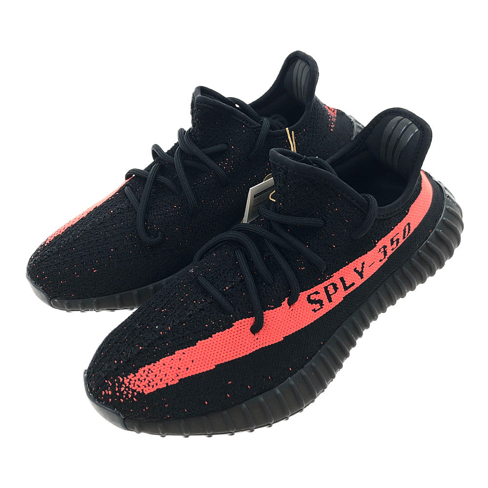 adidas アディダス BY9612 YEEZY BOOST 350 V2 イージーブースト コアブラック/レッド ブラック系 レッド系 27cm【新古品】【未使用】【中古】