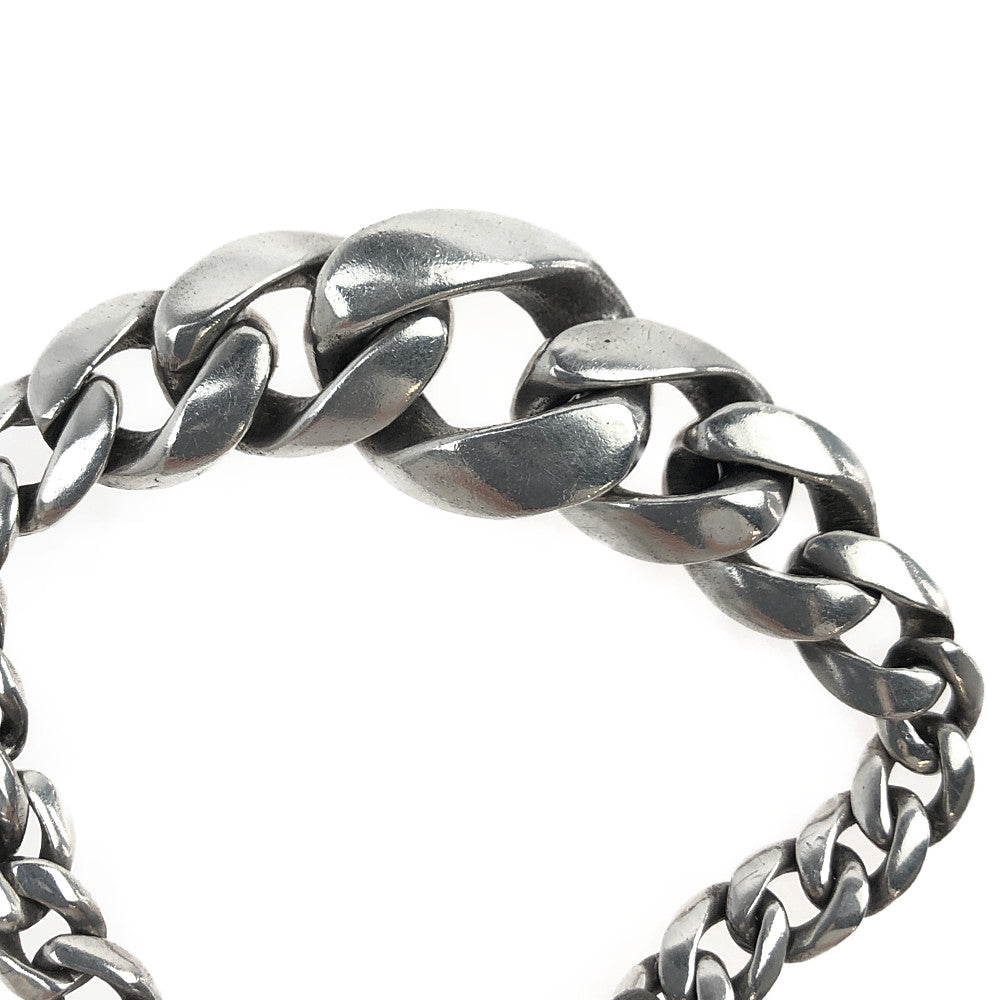 CHROME HEARTS クロムハーツ（原本有） TAPERED CLASSIC LINK テーパード クラシック リンク ブレスレット シルバー系【中古】