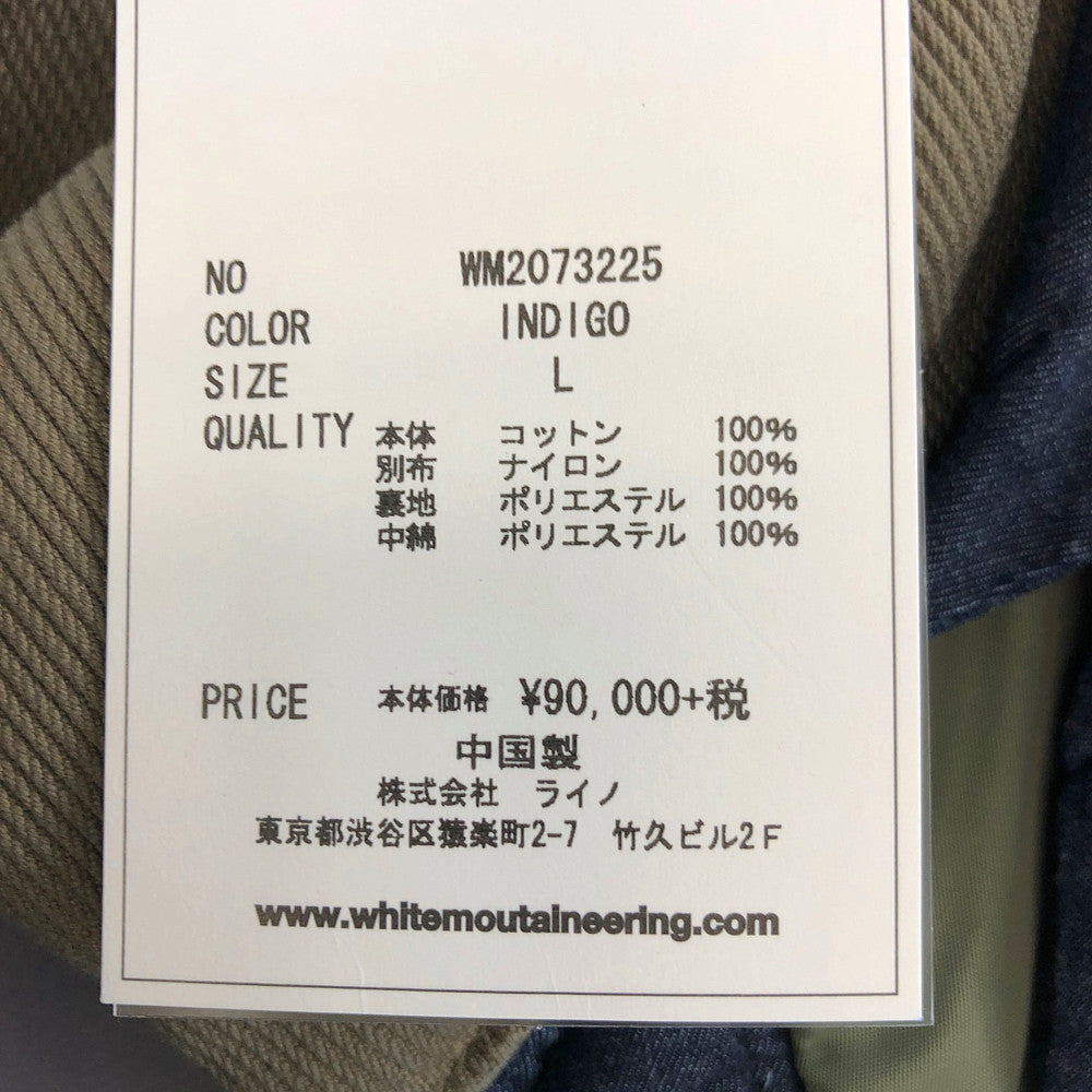 WHITE MOUNTAINEERING ホワイトマウンテニアリング WM2073225 LEVI'S MADE&CRAFTED リーバイス LMC PADDED DOWN JACKET L【新古品】【未使用】【中古】