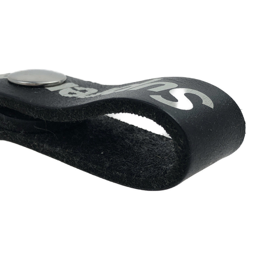 Supreme シュプリーム 21SS  Leather Key Loop レザー キーループ ストラップ ブラック系【中古】
