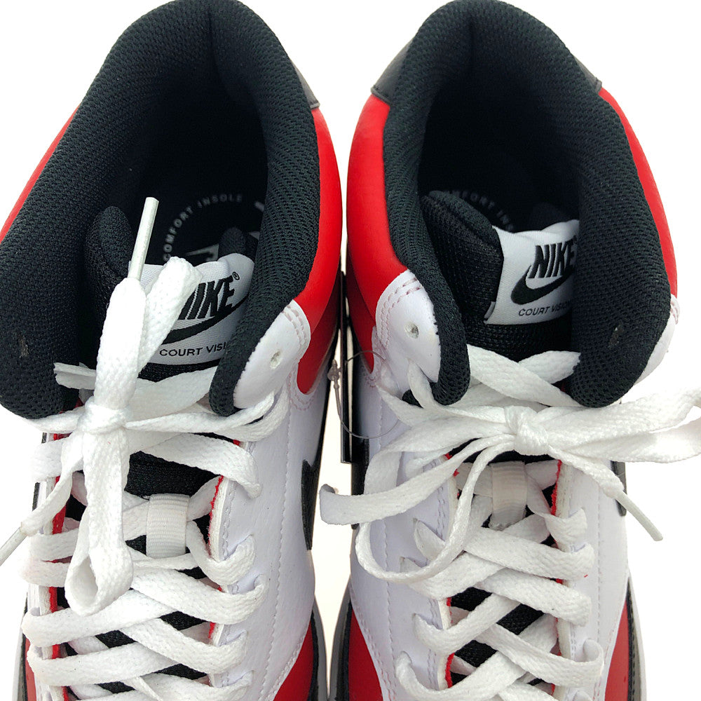 NIKE ナイキ DM1186-600 COURT VISION MID NBA 626044-0001 コート ビジョン レッド系 US12(30.0cm)【新古品】【未使用】【中古】