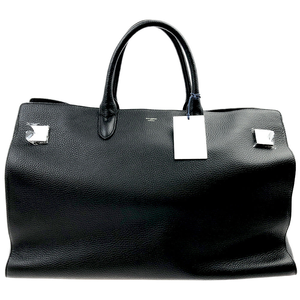 PELLE MORBIDA ペッレモルビダ PMO-HMB001 Maiden Voyage メイデンボヤージュ Boston Travelling Bag レザー ボストン トラベリング バッグ ブラック系【新古品】【未使用】【中古】