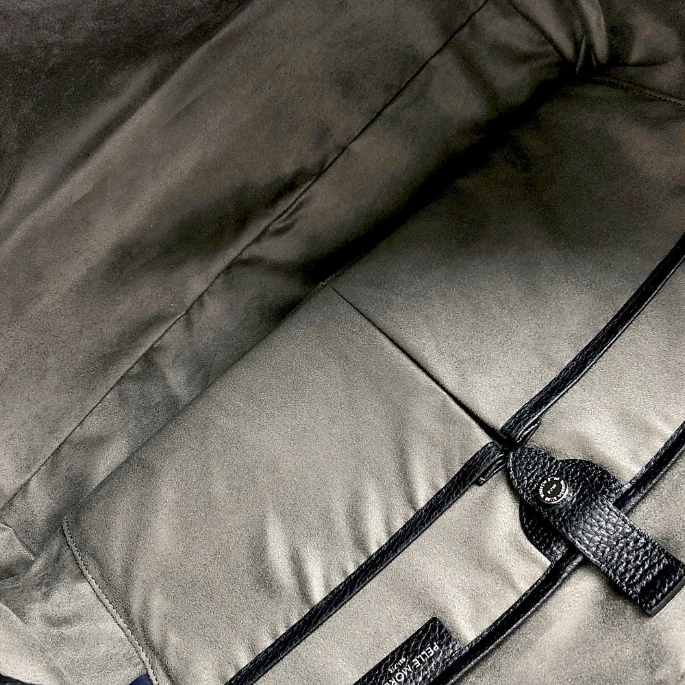 PELLE MORBIDA ペッレモルビダ PMO-HMB001 Maiden Voyage メイデンボヤージュ Boston Travelling Bag レザー ボストン トラベリング バッグ ブラック系【新古品】【未使用】【中古】