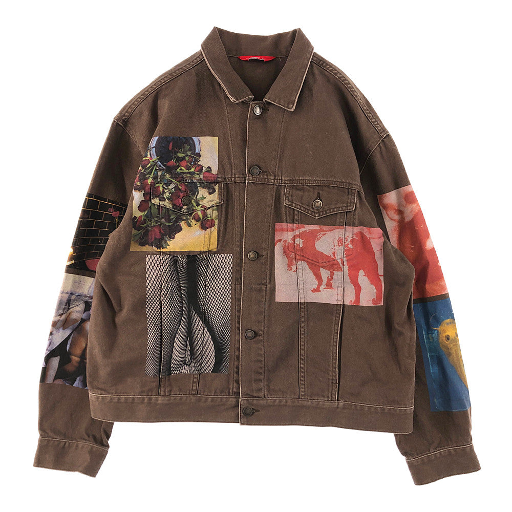 Supreme シュプリーム 22SS Daido Moriyama 森山大道 Denim Trucker Jacket デニム トラッカー ジャケット ブラウン系 XL【新古品】【未使用】【中古】