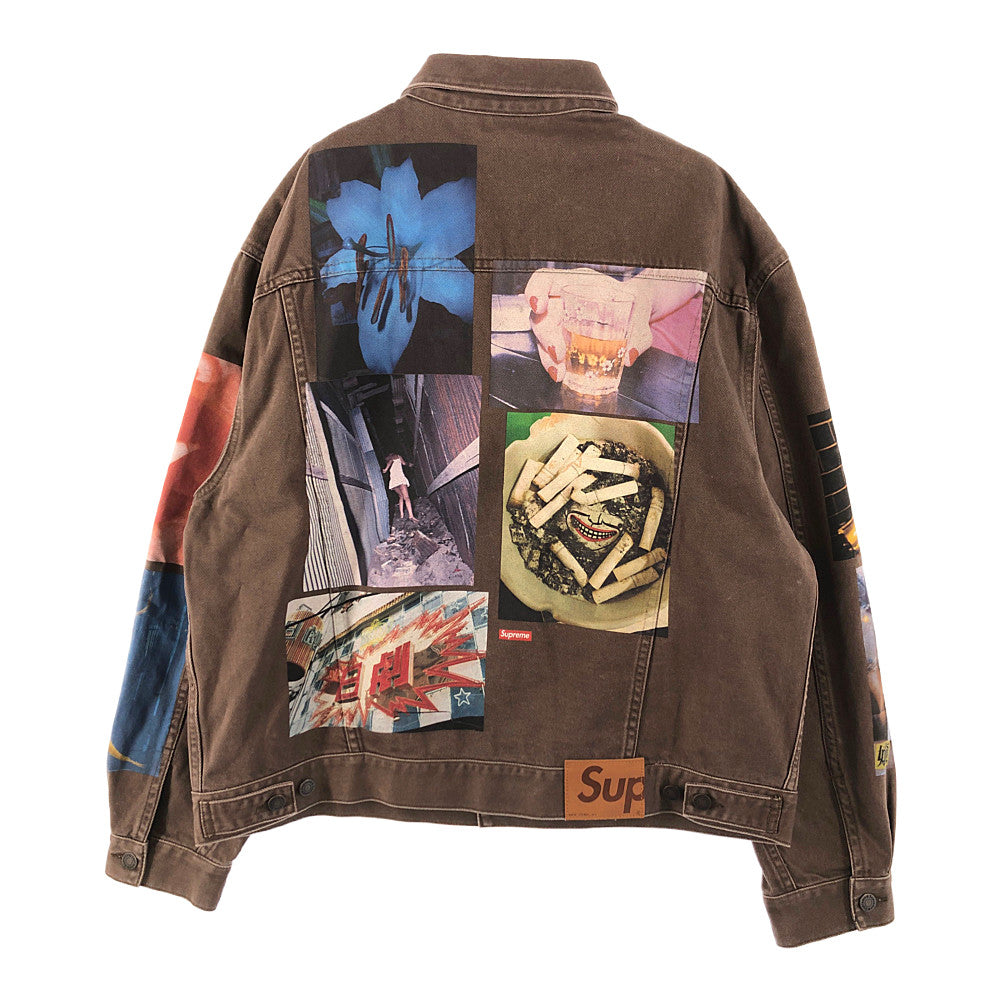 Supreme シュプリーム 22SS Daido Moriyama 森山大道 Denim Trucker Jacket デニム トラッカー ジャケット ブラウン系 XL【新古品】【未使用】【中古】