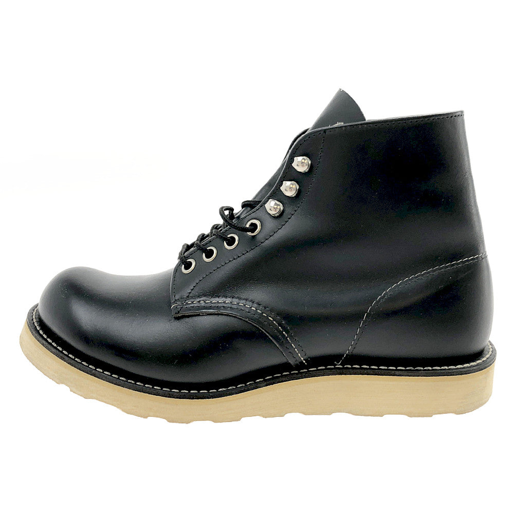 RED WING レッドウィング 8165 98年製 P1 四角犬タグ クラシック モックトゥ ブーツ ブラック系 7 1/2【中古】