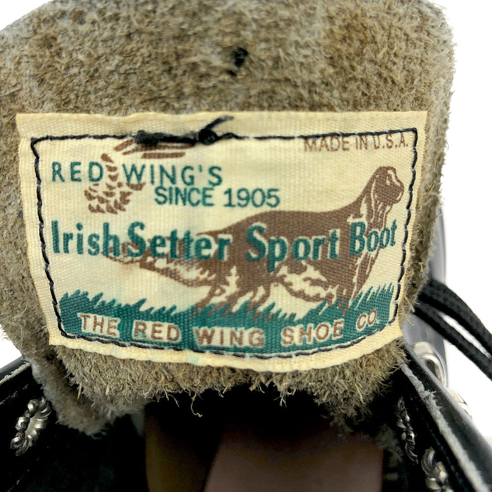 RED WING レッドウィング 8165 98年製 P1 四角犬タグ クラシック モックトゥ ブーツ ブラック系 7 1/2【中古】