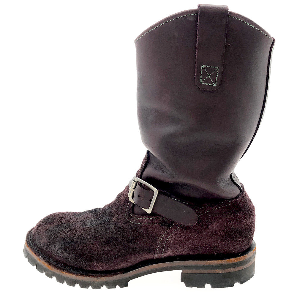 WESCO ウエスコ CUSTOM MORRISON カスタム モリソン ローパー エンジニア ブーツ ワインレッド系 サイズ表記なし（実寸サイズ約26.5cm）【中古】