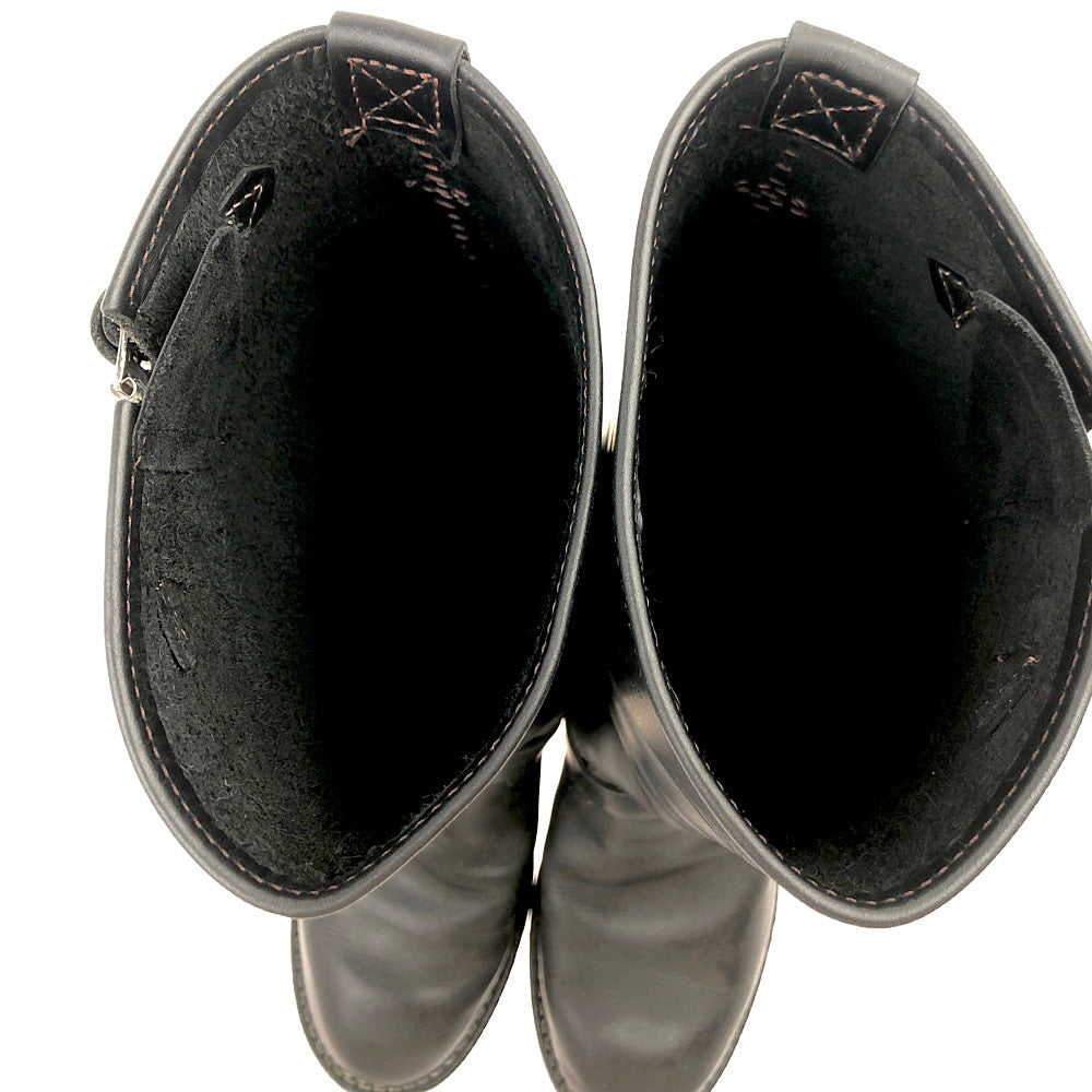 WESCO ウエスコ BOSS ボス エンジニア ブーツ ブラック系 9 1/2【中古】