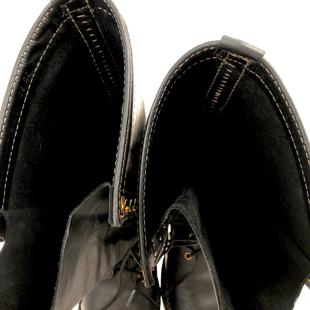 WESCO ウエスコ JOBMASTER ジョブマスター ロング 編み上げ ブーツ ブラック系【中古】