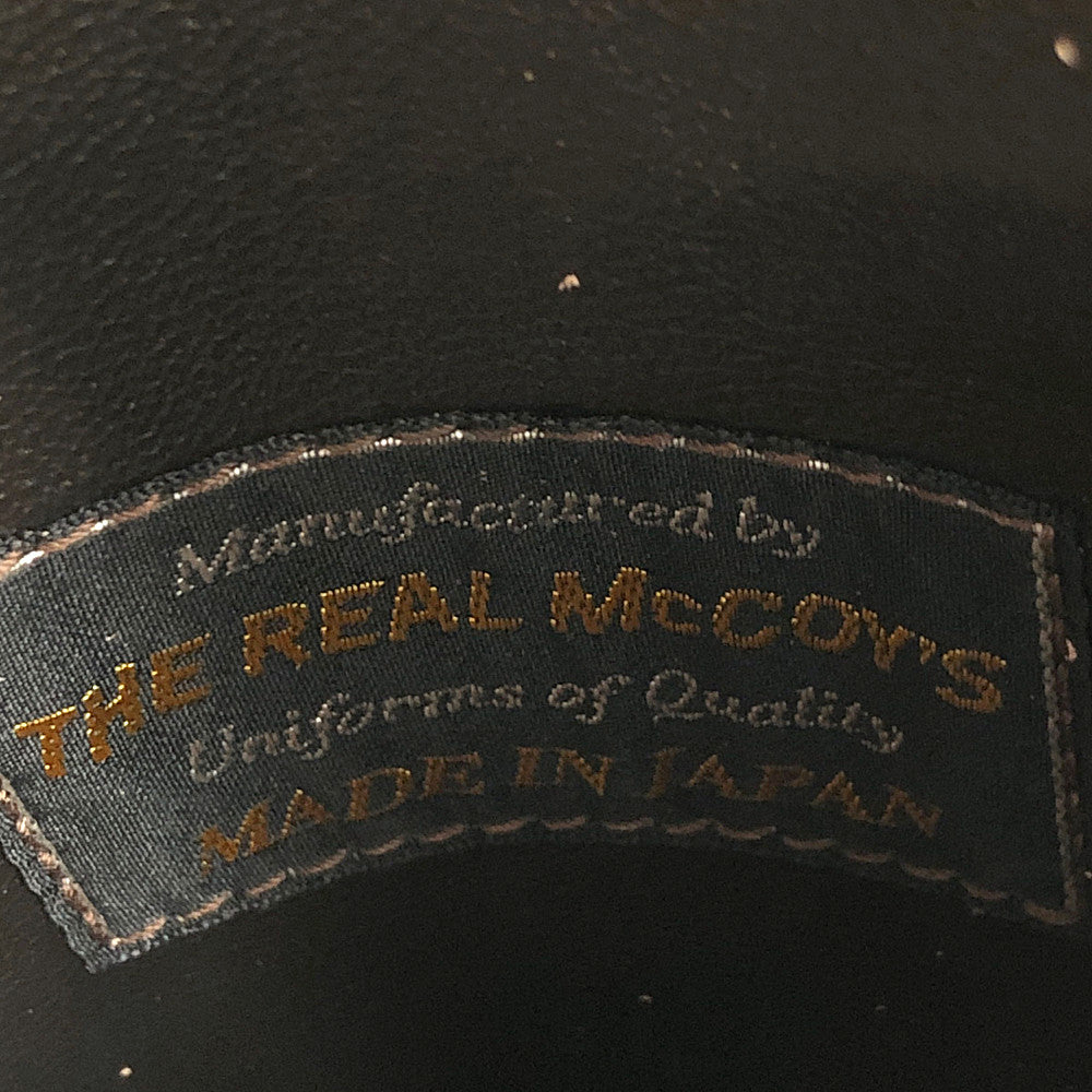 The REAL McCOY'S ザリアルマッコイズ TYPE A-2 REAL McCOY MFG. REDSILK SEAL BROWN ホースハイド タンニン鞣し ピグメント仕上げ レッドシルク シールブラウン フライト ジャケット ブラック系 40【中古】