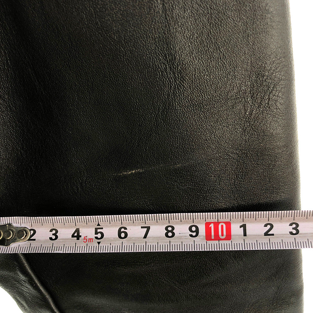 The REAL McCOY'S ザリアルマッコイズ TYPE A-2 REAL McCOY MFG. REDSILK SEAL BROWN ホースハイド タンニン鞣し ピグメント仕上げ レッドシルク シールブラウン フライト ジャケット ブラック系 40【中古】