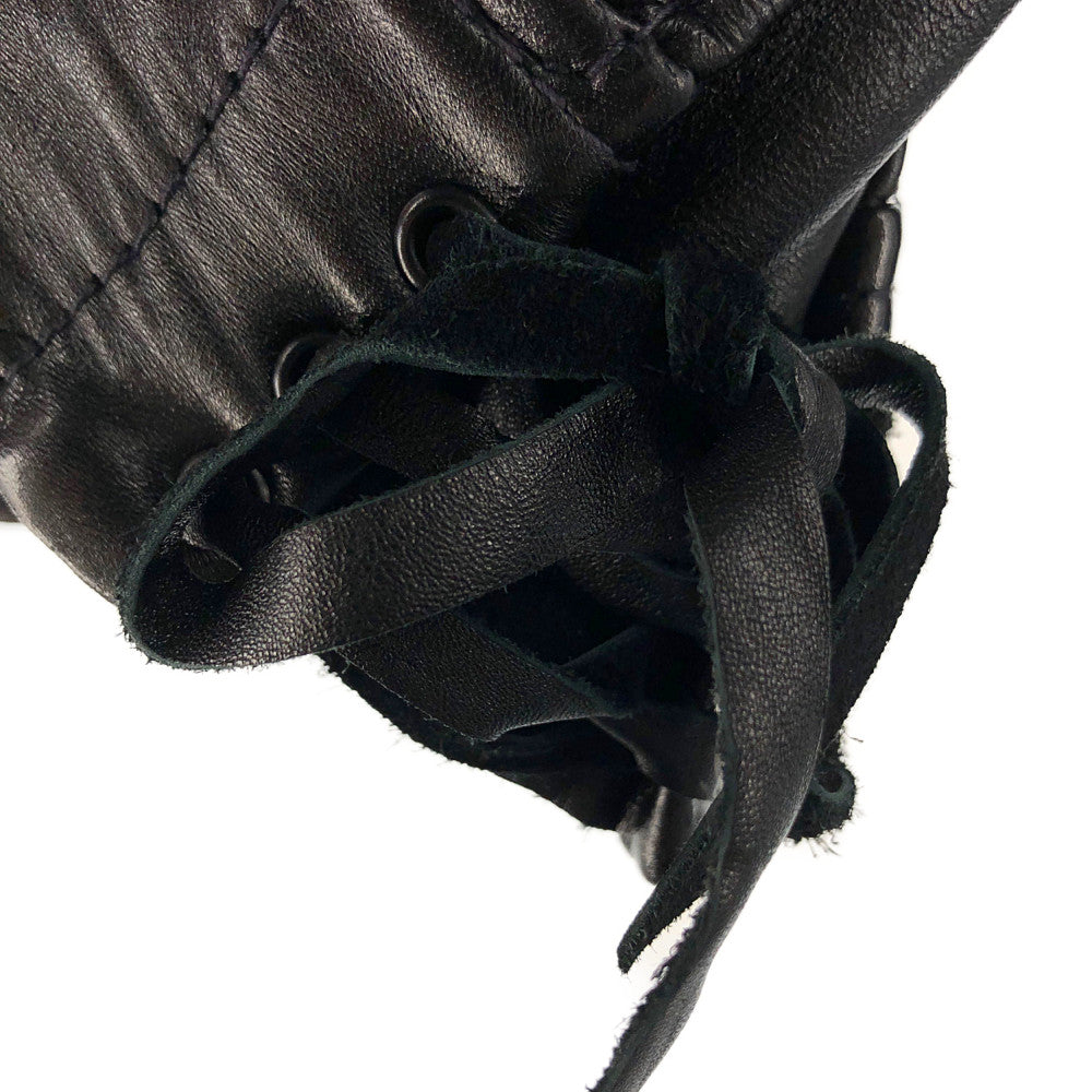 LANGLITZ LEATHERS ラングリッツレザーズ COMSTOCK HORSE HIDE カムストック ホースハイド ライダース ジャケット ブラック系【中古】