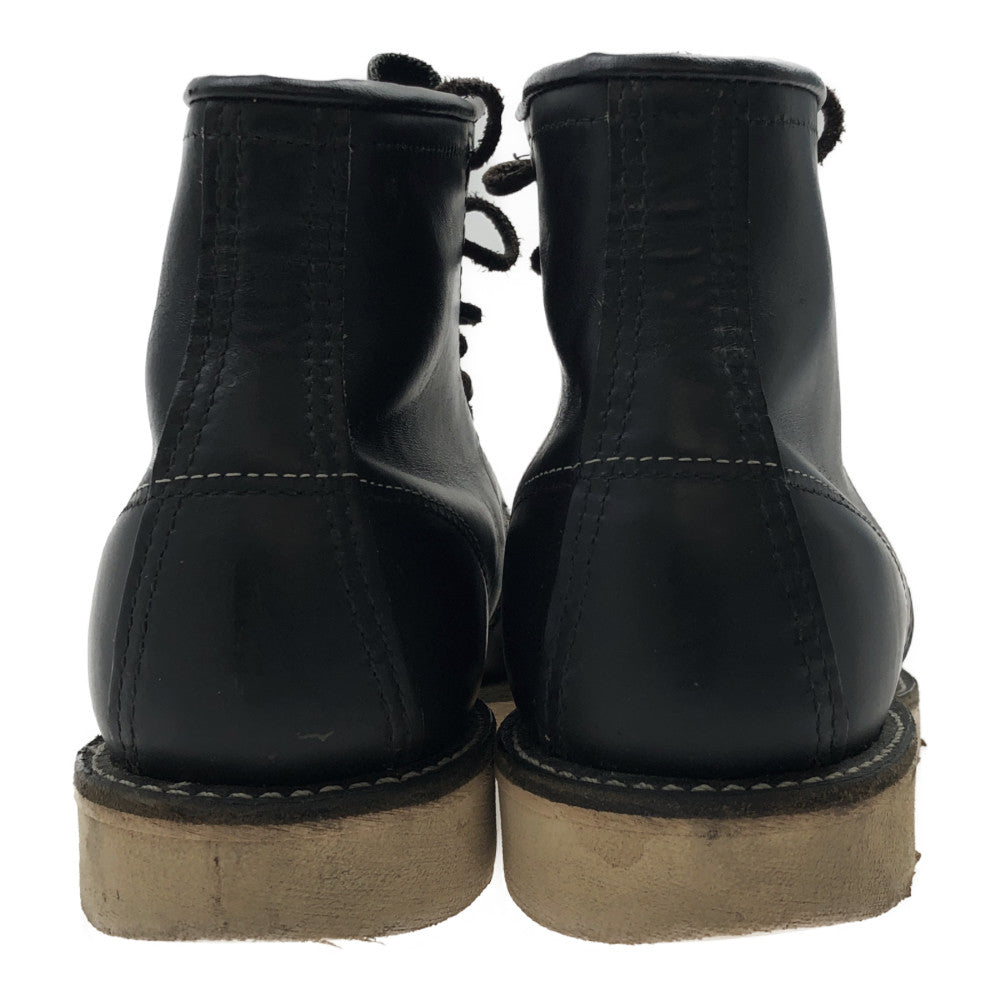 RED WING レッドウィング 8179 刺繍羽タグ ヘリテージワーク クラシックモック アイリッシュセッター ブラック系 7 1/2【中古】